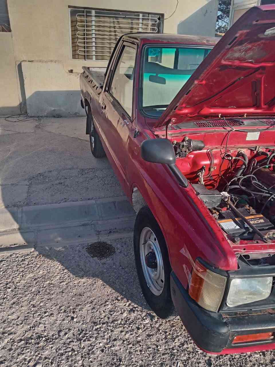 السلام عليكم موديل 85 بيك اب للبيع كركوك ناحيه تازه جديد شواصي محرك جير اكسل طائرات كلها جده ***********
