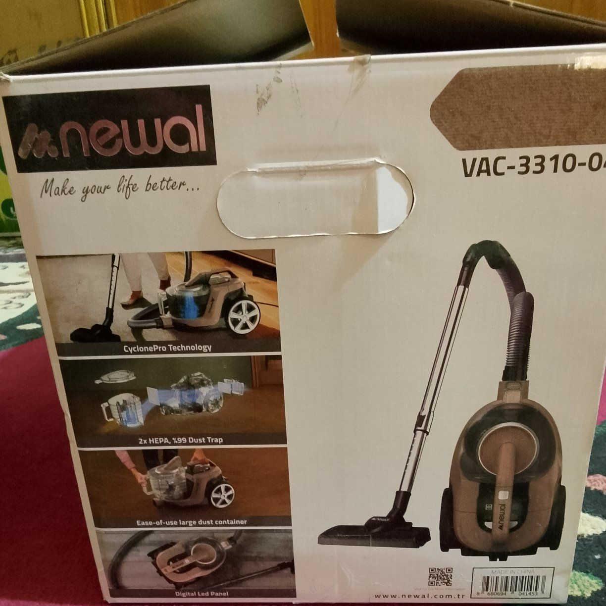 مكنسة كهربائية للبيع 🧹✨
نوع: CyclonePro
حالتها: جديدة تماماً مع جميع الملحقات
✔️ قوة سحب قوية
✔️ عملية وخفيفة وسهلة الاستخدام
✔️ مناسبة لكل أنواع الأرضيات
💰 السعر: 100 (بي مجال بسيط)
📍 التسليم: حسب الاتفاق
📩 للجادين فقط مراسلة خاص


**إذا كنت صاحب هذا الإعلان وتريد حذفه لأي سبب، رجاءا أرسل رسالة إلى الدعم الفني**