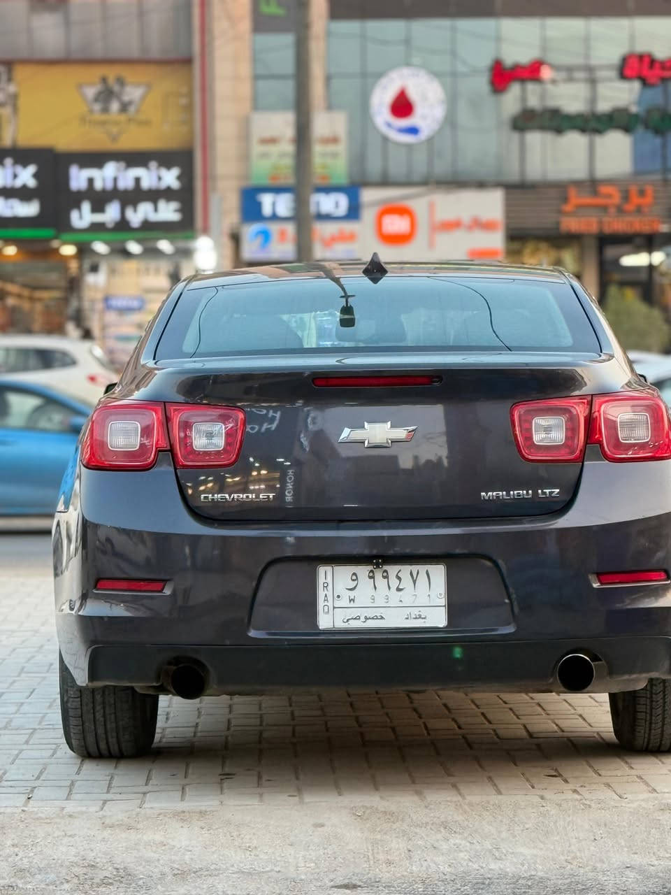 ماليبو 2013  مواصفات كاملة ما عدى فتحة القمارة
***********
