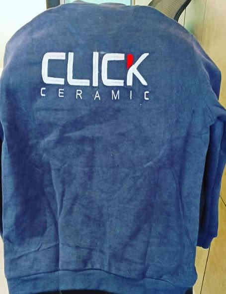 تطريز لوكو شركة ( CLICK CERAMIC ) للسيراميك
 تم تطريز اللوكو على بلوزات الشتوية بأحدث مكائن التطريز و الخياطة ربي يرزقهم و يحفظهم في عملهم 🤲
طباعه وتصميم اللوكو على التيشرتات  🥼🧥👕🧢          
 
🔺 يتوفر لدينا طباعة وتطريز التيشرتات واليلكات والخوذه 
 عراقي & تركي  🇹🇷🇮🇶

 #مركز_ياسين_للتقديم_الالكتروني_لبوابة_اور
#مكتبة_ياسين_وكيل_شركة_كوبوني 
#مركز_ياسين_للتقديم_الالكتروني_لجامعات_نينوى
#مكتبة_ياسين_للتصوير_والاستنساخ_اعلانات_ضوئيّة 
#تلكرامYAS91EEN@
📍الموقع الرسمي لمكتبة ياسين 
الزهور / دورة العبادي / مقابل شركة اسياسيل 
*********** / *********** ☎️ واتساب
