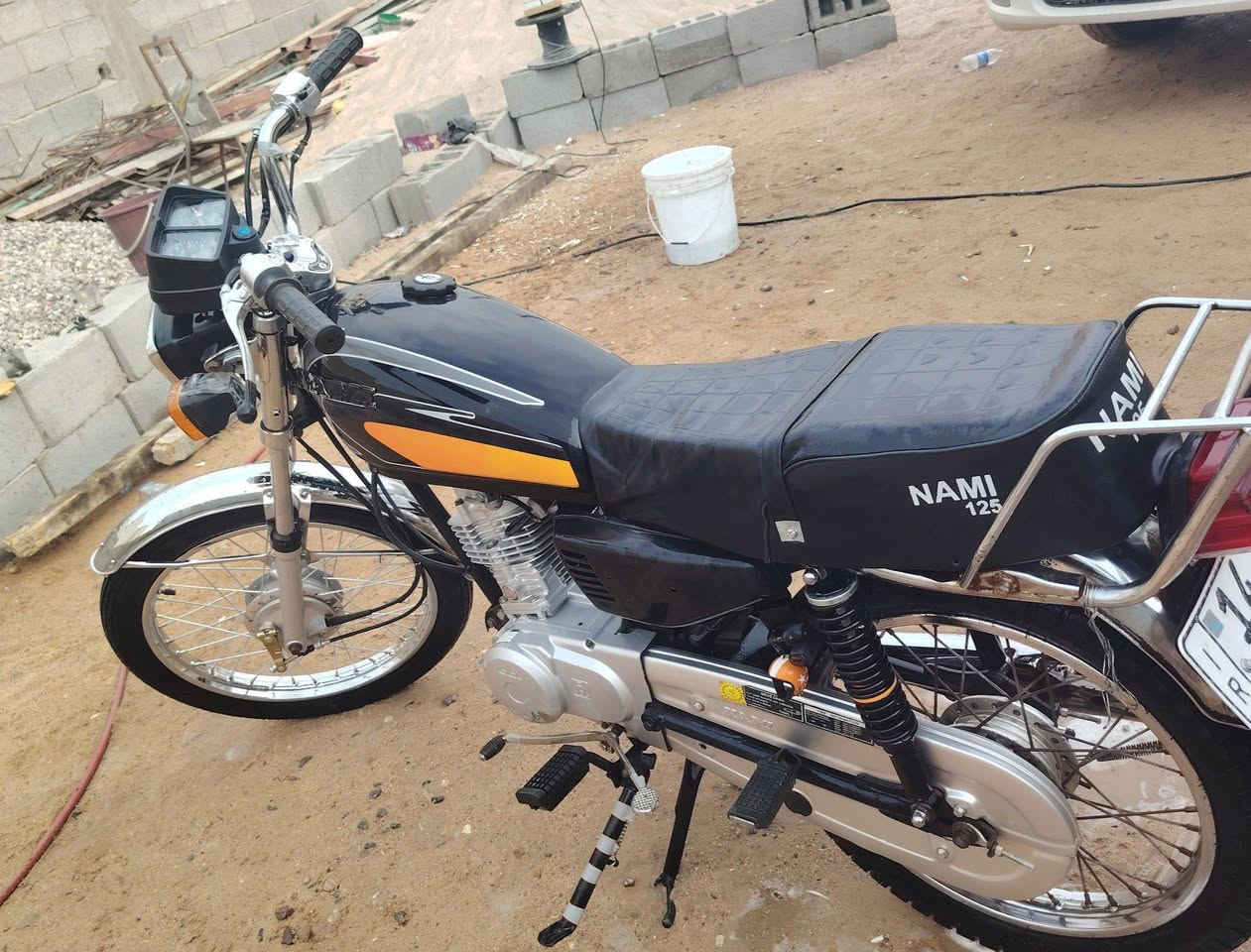 السلام عليكم دراجه نامه شلامجه مديل 22 رقم انكليزي سنويه ل28 بشهر ل11 مكينه مامفتوحه دراجه نضيفه وحلوه سعرها مليون و750 مجال حك الجيه 
مكاني بصره شط العرب الفيحاء
***********
