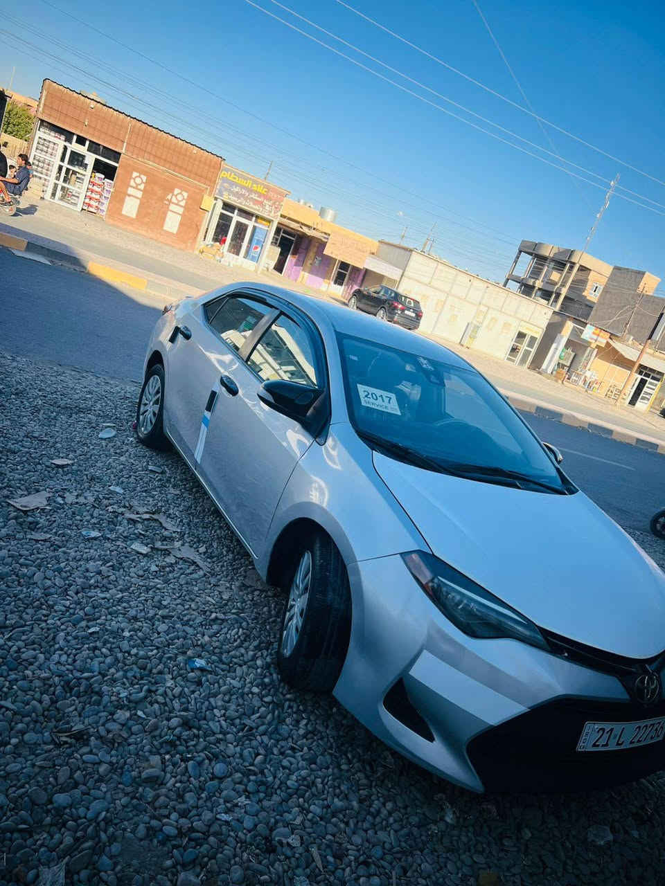 السلام عليكم
للبيع كورولا 2017 L رقم سليمانيه بأسمي
الضرر موجود بالصور 
السعر 118
***********
