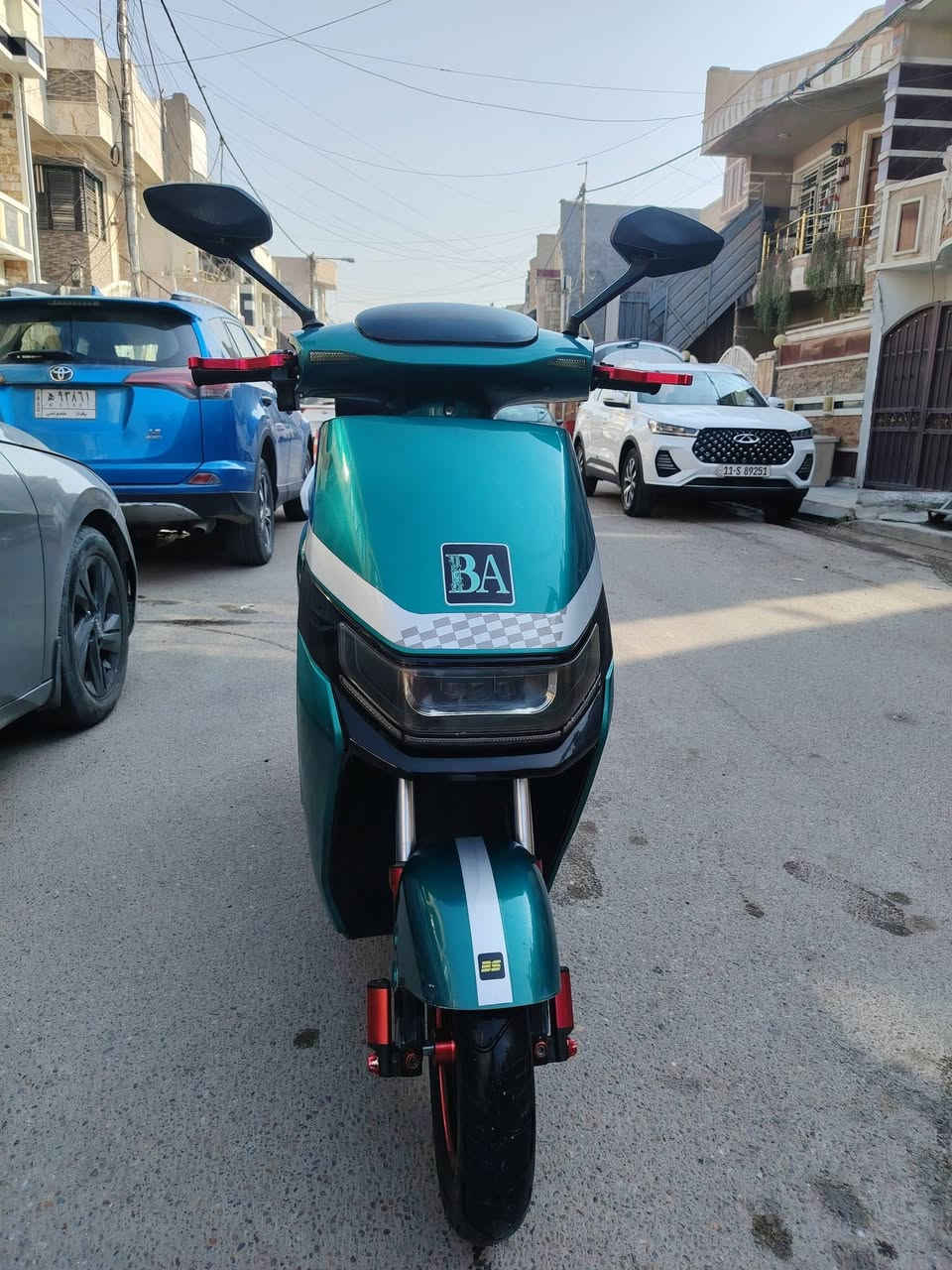 السلام عليكم 
دراجة البيداء الاخضر للبيع
دراجة غنية عن التعريف ٦ بطاريات كبار ملف ٢٠٠٠ واط حقيقي شحنه وحدة تمشيك ٣٠ كيلو سرعته ٩٥ بيه ٣ سرعه شاحنه مالته ام النسبة ومن تفول تفصل من كيفة 
سويج عدد ٢ بصمه تشغيل عن بعد وحده وكارت واحد
سعر ٥٥٠ الف وبي مجال تعال شوفه بعينك واقتنع وسهله ع السعر منختلف مو من تعليق ها شكد نهايته حته اجيك تعال شوفه بعينك وتدلل
تواصل خاص او ع هذه رقم واتس ***********
مكاني بغداد حي الجامعه
