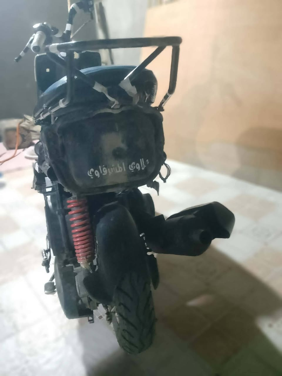 السلام عليكم دراجه ماكس عدله للبيع المكان ناصريه السعر 450 وبيه مجال ***********
