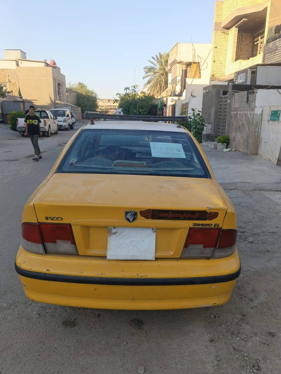 سمند موديل ١١سنويه جديده ارقام انكليزي بغداد تحويل مباشر أرقامها طالعه بلمرور كير محرك خير من الله سعرها ٢٠وبيهه مجال الاستفسار على الرقم/***********
