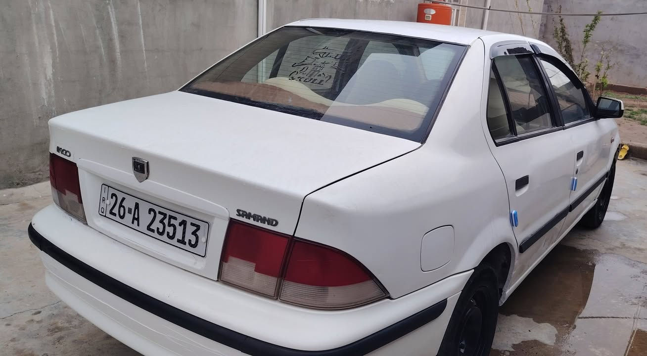 سمند للبيع موديل 11مشروع وطني صاحب سنويه من دوز بيه دفتر بانزين ماكنه كير تبريد جديد بدون دعم سعر 40 بيه مجال الي يريد يخابر *********** مكاني دوزخورماتوا
