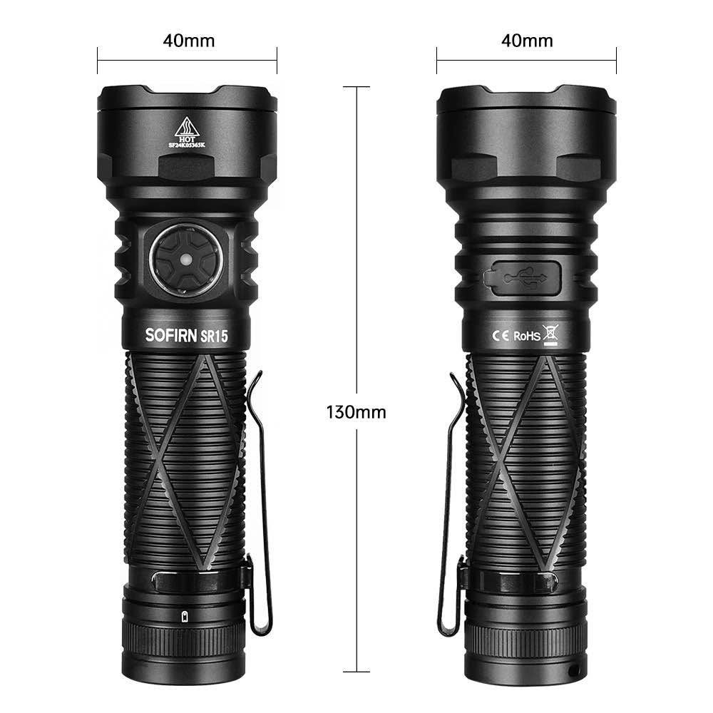 Sofirn SR15 4500LM LED Flashlight SFT25R Rechargeable 21700 USB-C Power Bank
لايت سوفرين اوروپي جديد ٤٥٠٠ لومنسه گه له ك قه ويه او ماركه يه او باوه ر بانكه شي سعر ٥٠ هزار دهوك, العراق


**إذا كنت صاحب هذا الإعلان وتريد حذفه لأي سبب، رجاءا أرسل رسالة إلى الدعم الفني**