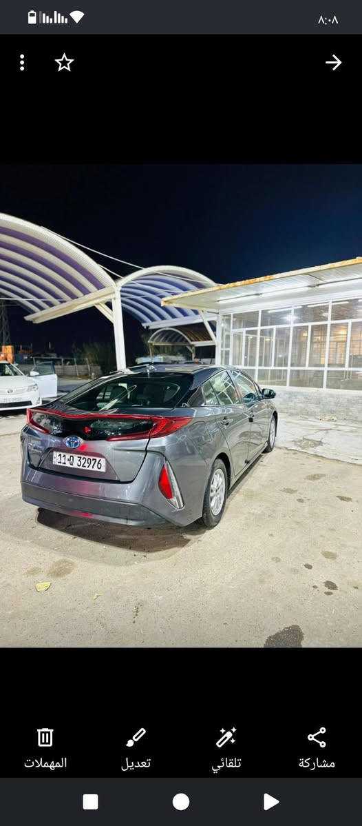 اعادة النشر بسبب الوعود الكاذبه
تيوتا بريوس برايم بلكن موديل 2022 ثلاث انظمه شحن - وهايبرد-  وبانزين ضررهه بنيد مصبوغ فقط   مواصفتها 

تحكم ستيرن جهتين

مثبت سرعه

رادار امامي

تحديد مسار

تدفئه ستيرن

تدفئة بالكشنات

حساس امامي

حساس خلفي

رادار مانع تصادم امامي

نضام قيادة سبورت

نضام قيادة اعتيادي

نضام قياده اقتصادي

السعر 138 وترهم مراوس
*********** واتساب واتصال
