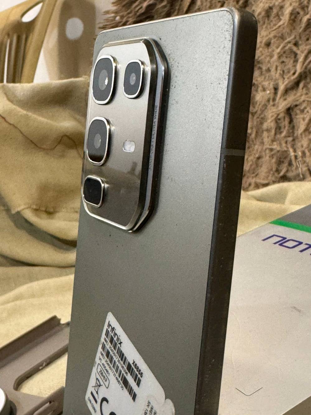 🔥🔥السلام عليكم  🔥🔥
انفنكس نوت 50 برو ✨✨✨

💫الشاشة6.78 بوصة - 144 هرتز - AMOLED

💫الذاكرة 256 / الرام 16 

💫الكاميرا50 + 8 + 0.8 ميجابكسل

💫المعالجMediatek Helio G100 Ultimate

💫البطارية والشحن السريع5200 مللي أمبير - 90 واط
ملحقات كاملة🔥🔥🔥
شاحن سماعة جراب استيكر شاحن وير لس✅✅✅ 
🔔ألسعر 250بي مجال 🔔  او مراوس مع أيفون 🔷🔷      🔘 رقمي واساب فقط***********