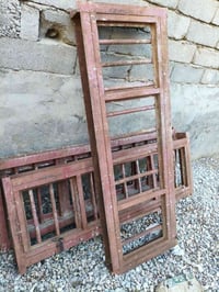 شبابيك حديد ثقيل قياسهن 150*60 بسعر مناسب  07705274782