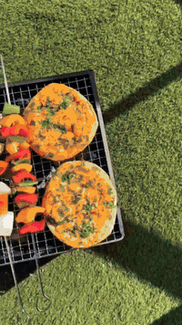 🔥 شواية الفحم المحمولة – شواء سريع وممتع في أي مكان! مثالية للرحلات، ا...