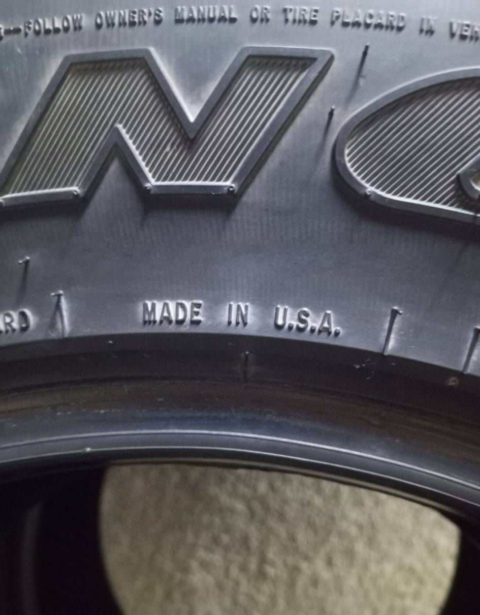 زوج تايرات جبلي حجم 17 امريكي للبيع ***********
