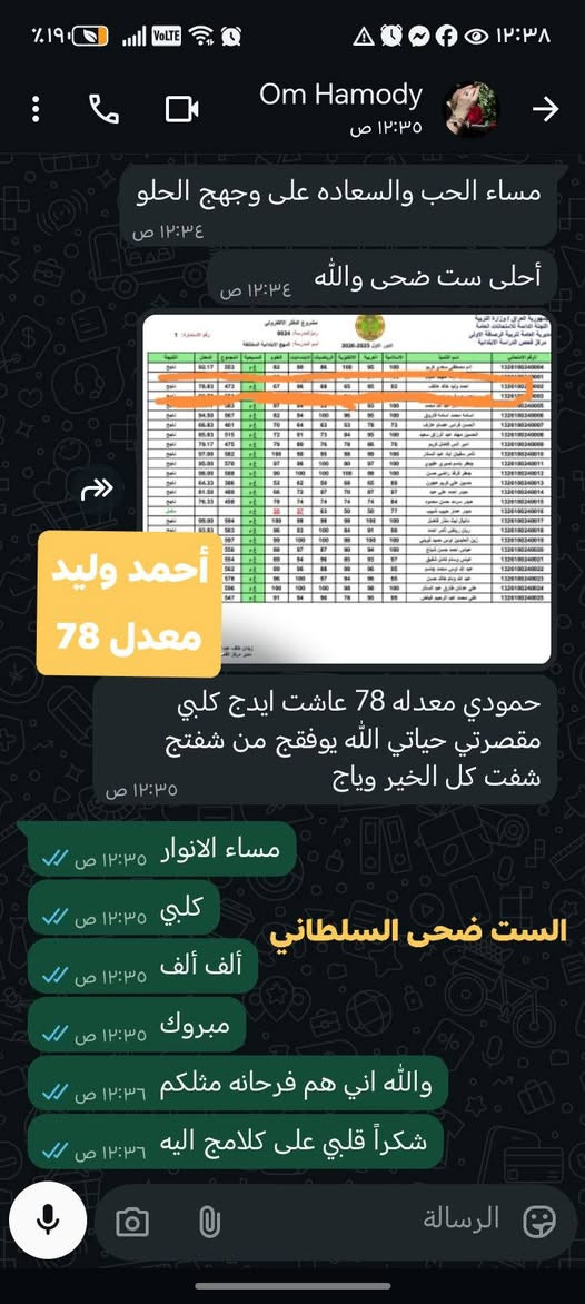 الحمدلله دائماً وأبداً 🤍
بكل فخر أبارك لطلابي الأعزاء نجاحهم في السادس الابتدائي 🌸📚
كنتم على قدر المسؤولية والتعب ما راح هدر ✨
فرحتي بيكم اليوم لا توصف، لأن كل درجة وراها تعب وجهد وسهر
أتمنى الكم دوام التفوق والنجاح في كل مراحل حياتكم 🌟
ألف مبارك يا أبطالي وعقبال المراتب الأعلى 
العنوان :الوزيرية شارع الفيزا التركية
***********
