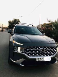 للبيع هونداي سنتافي موديل2022  السياره فول مواصفات عدا الفتحه  كاربون ...