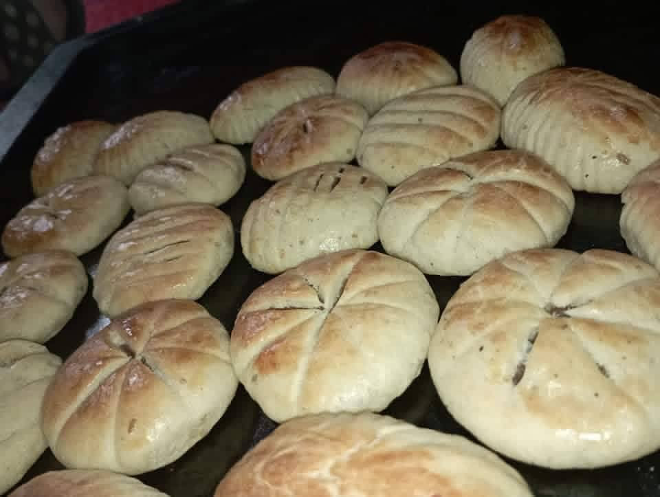 عجنات خمسين كبة تمن ب 15الف البرغل خمسين قطعة ب 15الف بورك خمسين قطعة ب 15الف دولمة جدر ب 15الف كيلو كليجة مشكلة ب 8  كيكة ب 7 ، لحم بعجين 25 قطعة ب 15الف، وبيتزا 25 قطعة ب 15، بسبوسة الكيلو ب 10، برياني ب 15الف،ب٤ كباب الكيلو ب 10، كنافة بعشرة،بد فطائر&  كيلو ب 15، خدمة توصيل بغداد فقط  ب5،، للإستفسار خاص***********
