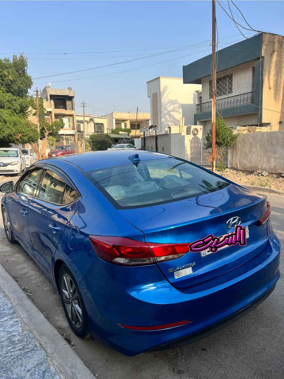 النترا 2017 وارد امريكي سونار مرفوق ويه صور بيها تبريدها يفصل محرك 2000 دوش كير AT فول عده الفتحه بصمه تشغيل بصمات ابواب لدات ترحيب شاشه كبيرة تحكمات كشنات تدفه شاشه اعطال كامره حساسات جانبيه ٣ وضعيات قياده بعد بيها مواصفات حادث قطعتين تبديل جاملغ وبنيد بدون دواخل سنويه 2030 بسمي بغداد شرط تحويل يوم سياره نظيفه جدا عنوان بغداد احي جامعة قرب جامع ملا حويش  سعرها 112 قفل . للاستفسار للاتصال بالرقم متوفر واتساب ***********
