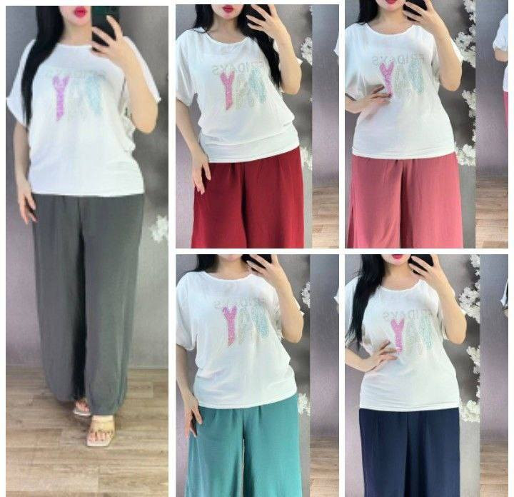 تخفيض 👗🔥 حجز وات ***********
سوت نسائي    

خامه لنن _ درجه اولى

طول الكيلوت  100  عرض الكيلوت  40 
طول البدي 67 سم عرض البدي 54
القياس فري سايز  يلبس لغايه 85 كيلو 

سعر الدرزن  60 الف
