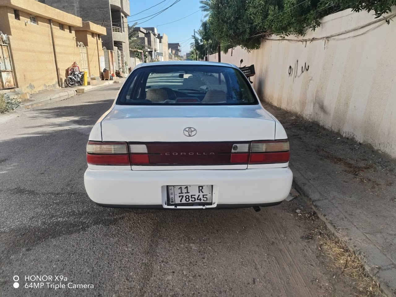 تحية طيبة
كورلا 1993
كير اوتماتيك مكفول
محرك لا تبخير ولا تنقيص
صدر خير من الله
صبغ حزام
رقم بغداد انكليزي جديد سنوية جديده بأسم جيراني
السعر 52
مكان السيارة صلاح الدين بلد قرب مرقد الامام السيد محمد عليه السلام
*********** واتساب واتصال
*********** واتساب واتصال
