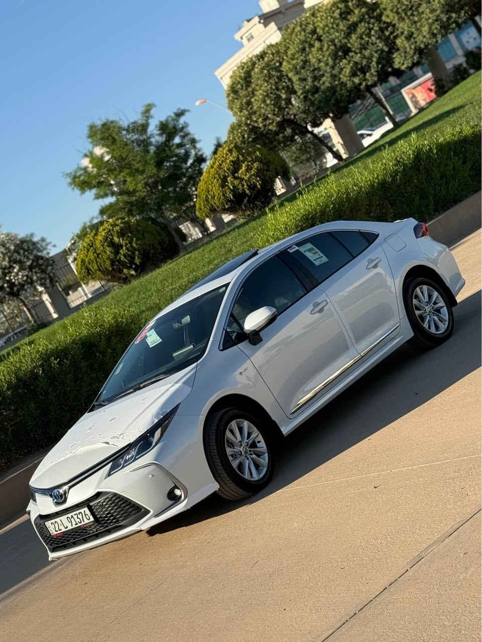 ‏Toyota corolla HEV 2024جيهان موتورز 
خەلیجی هایبرید ی شەریکە جیهانە
بریک بەسمە ئتۆ هۆلد ئاوینە شەفت و ئاوینە هیتەر   
گیچ 4رەنگ  
3 مۆدی لیخورین eco .normal . Sport 
5ویل کەپ
زەمانی ماوە 3 ساڵ گیر و مەکینە هاتە40هەزار  رۆن گۆرین free 
8 ساڵ زەمانی پاتری هەیە  
30هەزار رۆیشتوە 
یەک بست ساردە کوتی هەیە  یەک دەرگاشی بە بیلادی گۆراوە بی ژۆری بی ئیرباگ هەموو شتی بەشەرت  بۆزانینی نرخ ژمارەی خاوەنەکەی*********** أربيل, العراق

