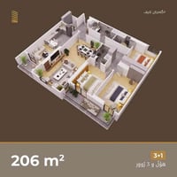 أربيل • ٢٠٦م • واجهة على حديقة