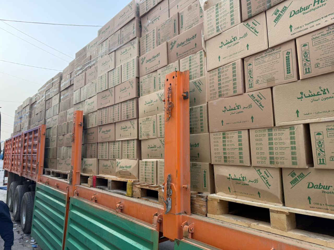 بفضل الله وصول حاوية معجون اسنان دابر اعشاب الاصلي وبجميع النكهات والاسعار  🔥✅

للاستفسار الاتصال على الرقم ***********
العنوان جميلة -شارع حسينية الانصار - فرع البنجرجي قبل شارع الگبان(ميزان بغداد) ✅✅✅
