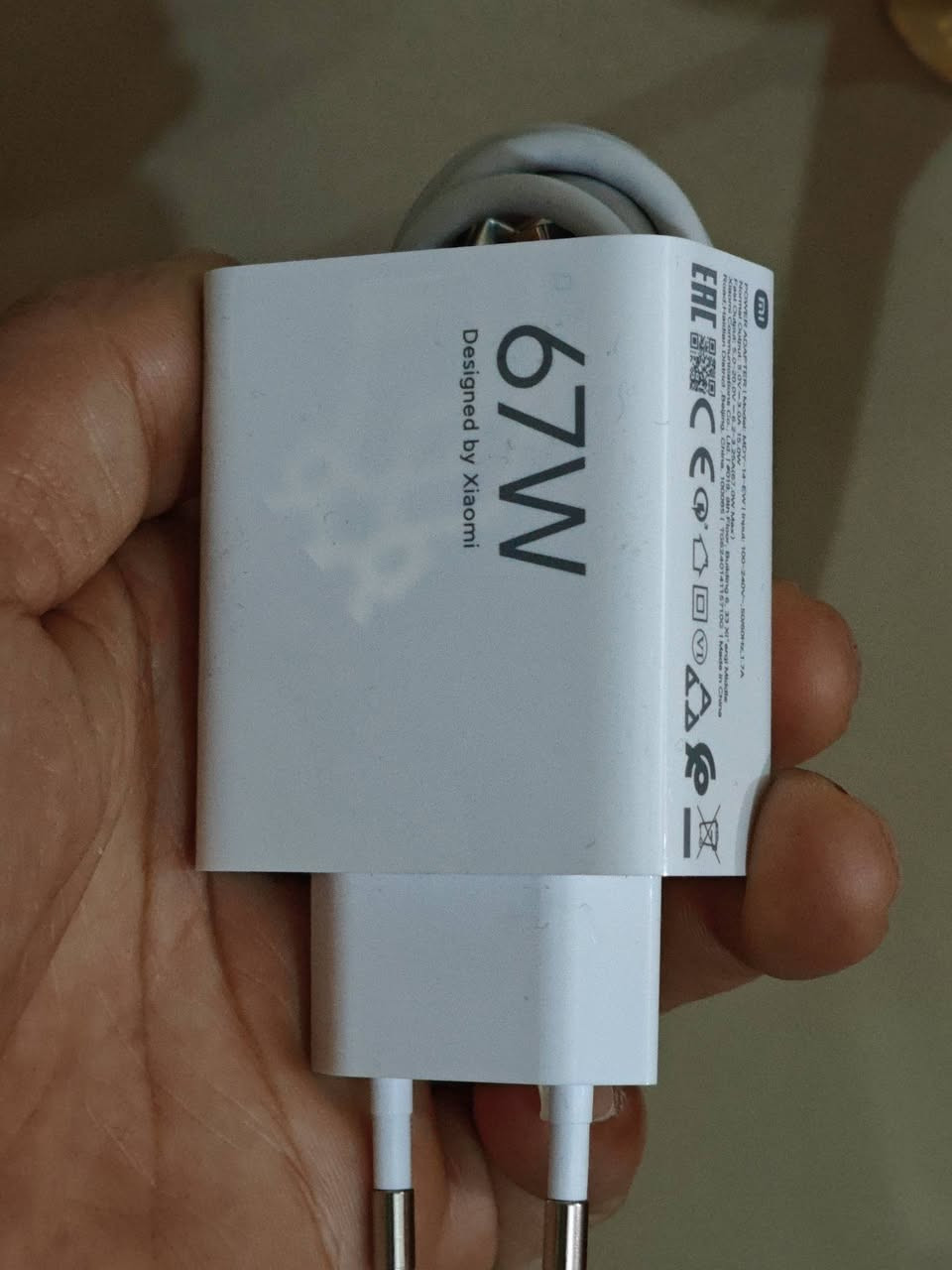 شواحن ريلمي اصلية  بلادي شركة شرط الفحص
شحن سريع عداد حسب نوع جهازك اصلي ظمان
شاحن ريلمي 120 واط 👈25 الف
شاحن ريلمي 80 واط 👈20 الف
شاحن هونر 35.2 واط 👈20 الف
شاحن هواوي 40 واط 👈25 الف
شاحن شاومي وبوكو 67 واط👈15 الف
كيبل ريلمي اصلي 8A يدعم شحن 120 واط👈7 الاف
للحجــز و تثبيت الطلب واتسـاب ☎️ ***********
التوصيــل متوفــر 6 الاف الى جميـــع المحـافظــات🚖
