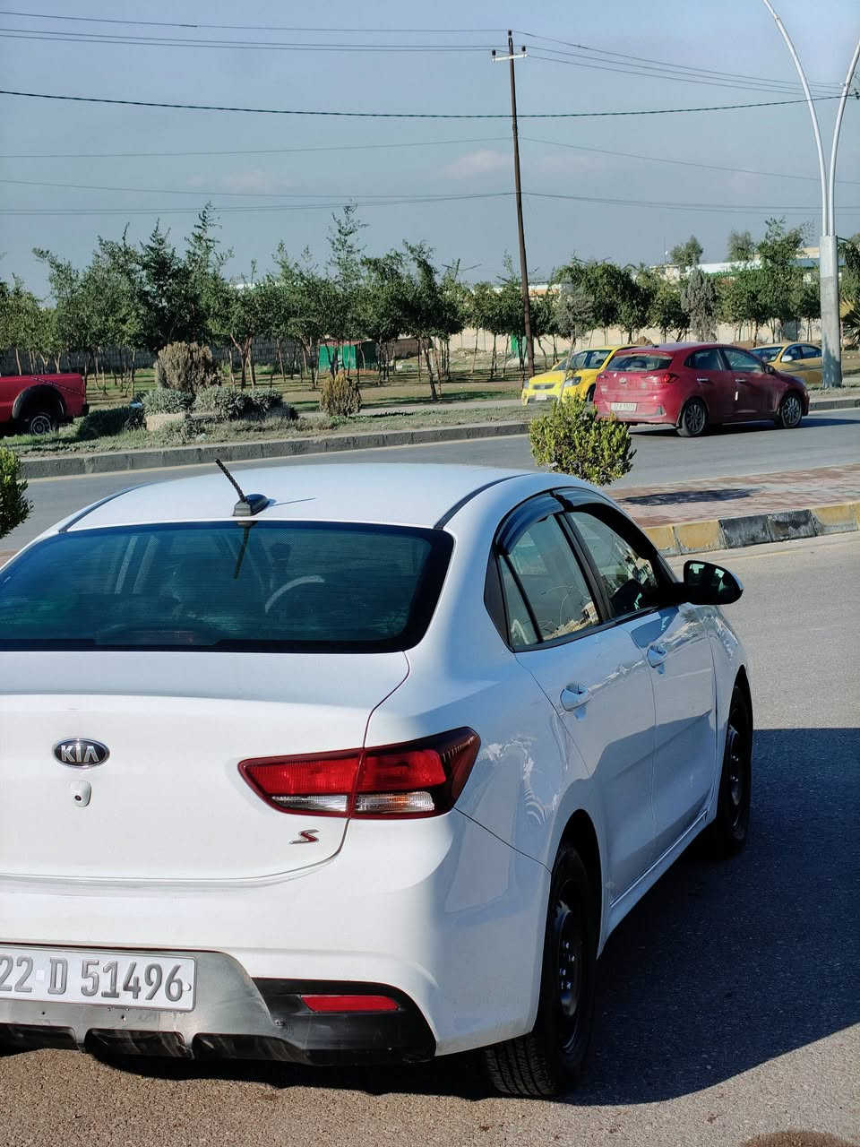 كيا ريو 2018 S
اني الشرعي شرط التحويل
رقم اربيل دولي
سنوية جديده 2030
هزه جديد
طخم تاير جديد
حداديه صدر جديد
گير AT
محرك شرط بانزين عادي بدون دوانز ولا تنقيص
كابون بانزين
موصفاتها S معروفة 
ضررها براس البوند مصلح نفسه مع تصليح بسيط براس الجاملغات السياره مامبدل بيها ولا قطعه كلها ليبل واحد
ضرر الصور مرفقة بالمنشور
للستفسار الأتصال
***********
***********
