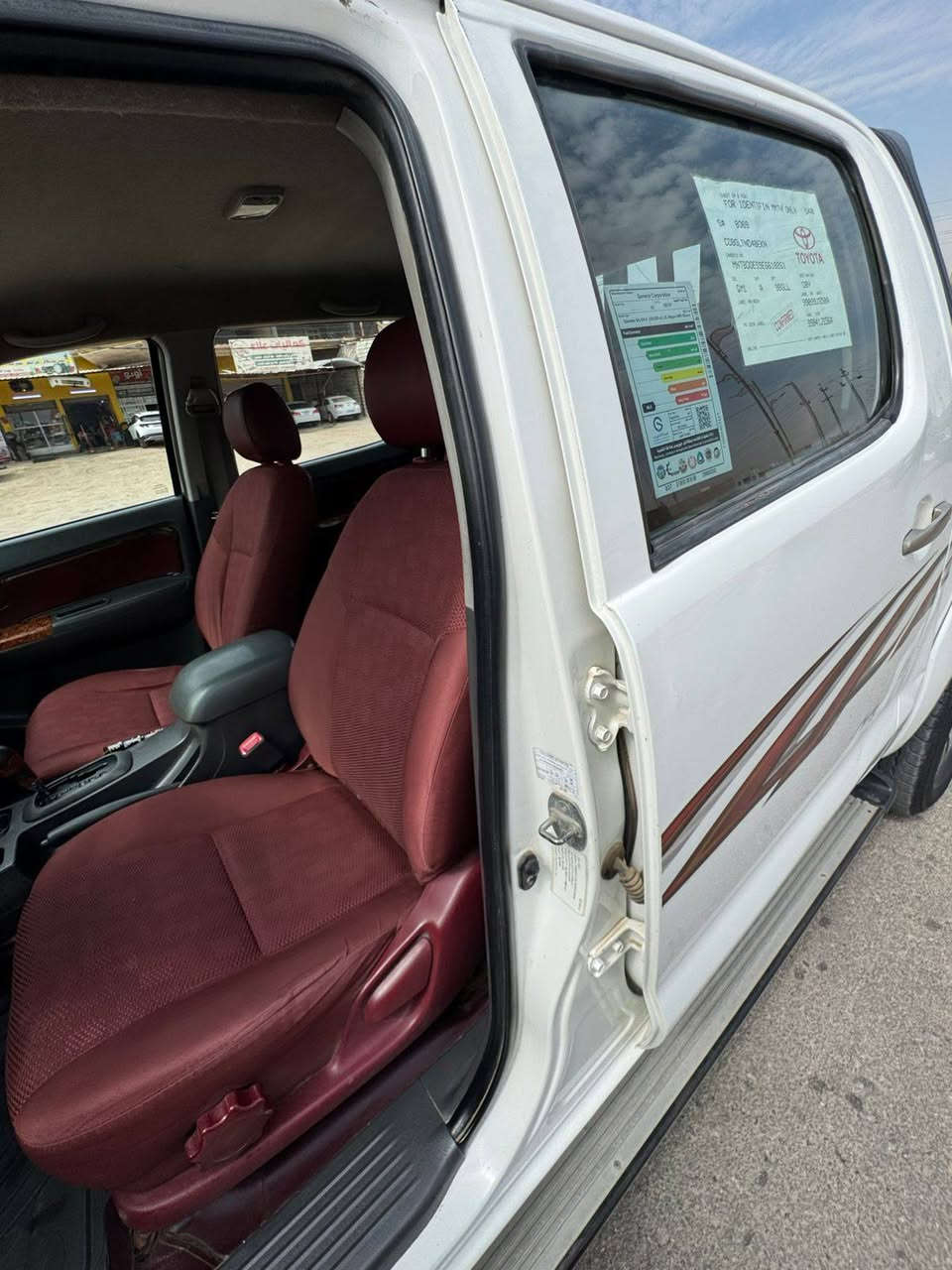 تيوتا هايلوكس موديل 2014
رقم بغداد انكليزي بسمي 
 فور ويل 
محرك كير مكفول 

سونار موجود اقرا سونار قبل لاتتصل 

السعر رقم 188 عنوان واسط

الاتصال ***********
