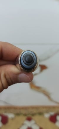 خاتم جزع • مقاس ٢٠ • توصيل