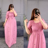 دشداشة كشمير • زبدة • مقاسات ٢×–٥×