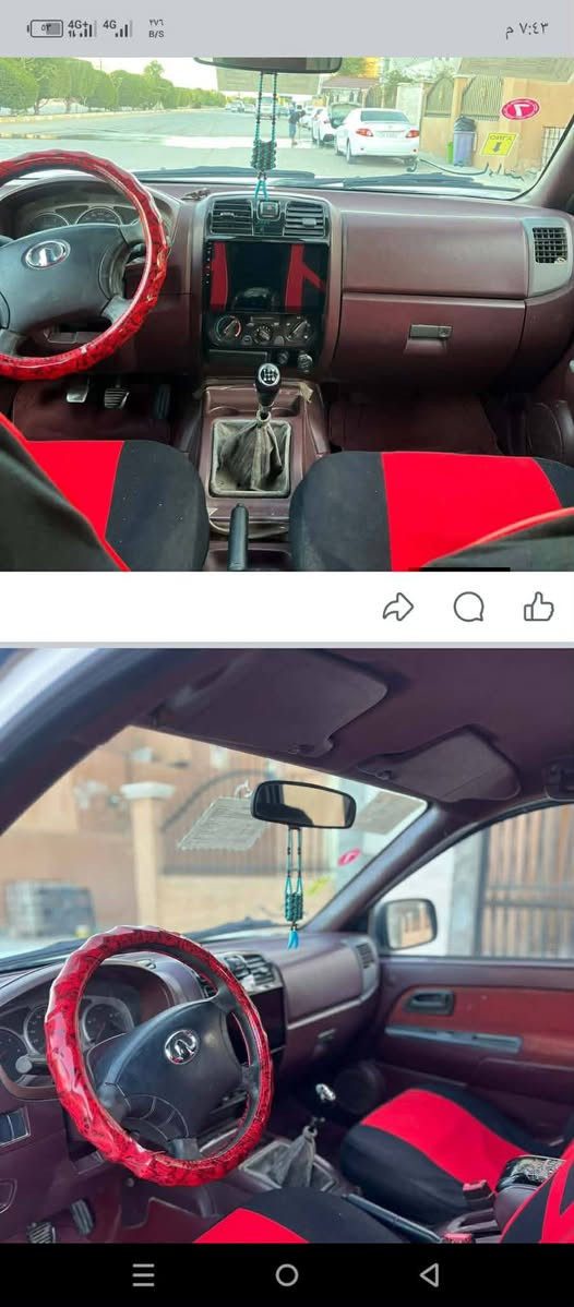 سلام عليكم سياره للبيع موديل 13 سياره  بسمي تدفئه وتبريد  نجف حي النور ***********
