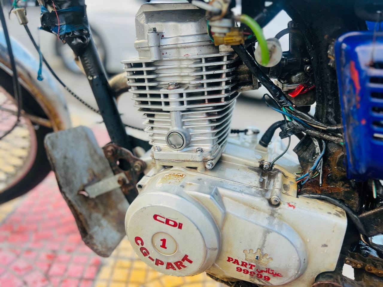 ماطور بارت للبيع ماطور نضيف معمر جديد ويل وره تايرات جدد مكينه مابيها صوط دمعه الموصل دوره الزنجيلي السعر 200وبي مجال للطيبين خاص ورقم ***********
