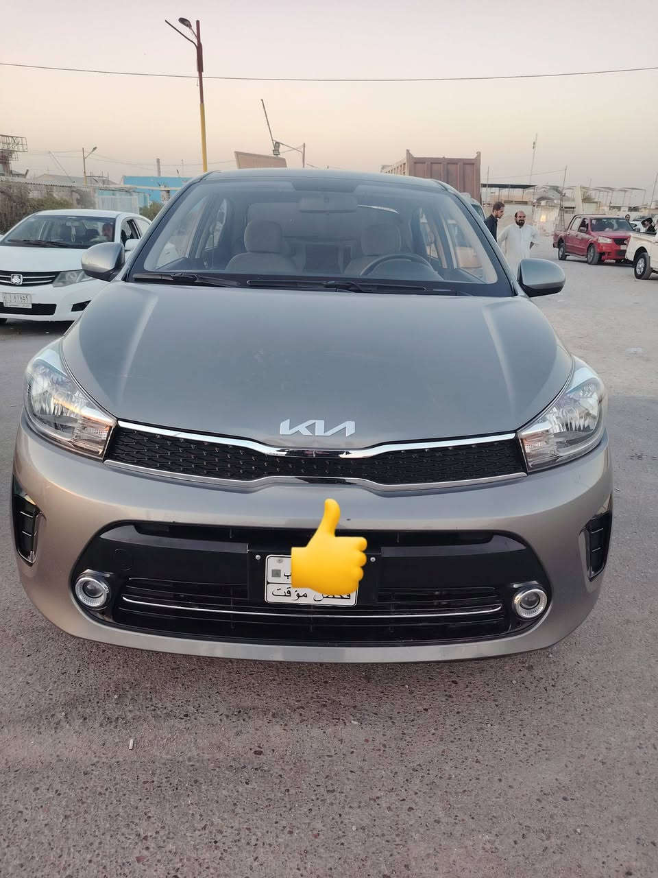 سيار كيا بيجاس موديل ٢٠٢٣ وارد خليجي بيه ضربه بالجاملغ الخلفي ماشية ٦٦ السعر ١٠٠   بيه مجال ما مرقمه  مكان السيار في السماوه *********** مكينه ١٤٠٠
