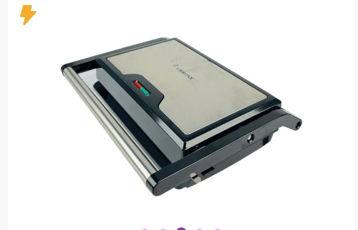 كابسة صاج ماركة LIBRONIC

الميزات:

أداء عالي و تسخين سريع

صحن تسخين مانع للالتصاق

زاوية فتح حتى 90 درجة

قفل لتثبيت الطعام داخل الكابسة

ضمان لمدة سنة من تاريخ الشراء

الطاقة: 1300 واط

أبعاد لوح التسخين: 11x23

أبعاد الغلاف: 11  25  29 سم

أبعاد المنتج:10  22  26 سم

رقم الموديل: LC-5016

بلاش واقوه تنزيلات بمناسبة رمضان 
بدل من 30❌❌❌❌

صااااااارت 25 بسسسسس


**إذا كنت صاحب هذا الإعلان وتريد حذفه لأي سبب، رجاءا أرسل رسالة إلى الدعم الفني**