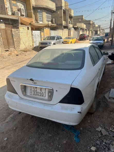 سلام عليكم من رخصت الادمن عندي دايو ماكنوس مديل ٢٠٠٠ كير عادي حدايه زينه تبريد نقص بس غاز  سنويه ٢٧ بغداد مشروع وطني رقم جديد انكليزي تحويل ثاني يوم السعر ٣٥ وبيه مجال  محرك مفتوح مو مسكر العنوان بغداد العبيدي حي الرئاسه
رقم الهاتف ***********
