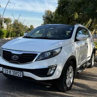 كيا سبورتج  موديل 2011 محرك 20 صرف بخار مابي رقم سنويه جديد اربع تايرا...