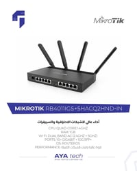 ميكروتيك RB4011 • واي فاي ثنائي • ١٠ منافذ جيجابت