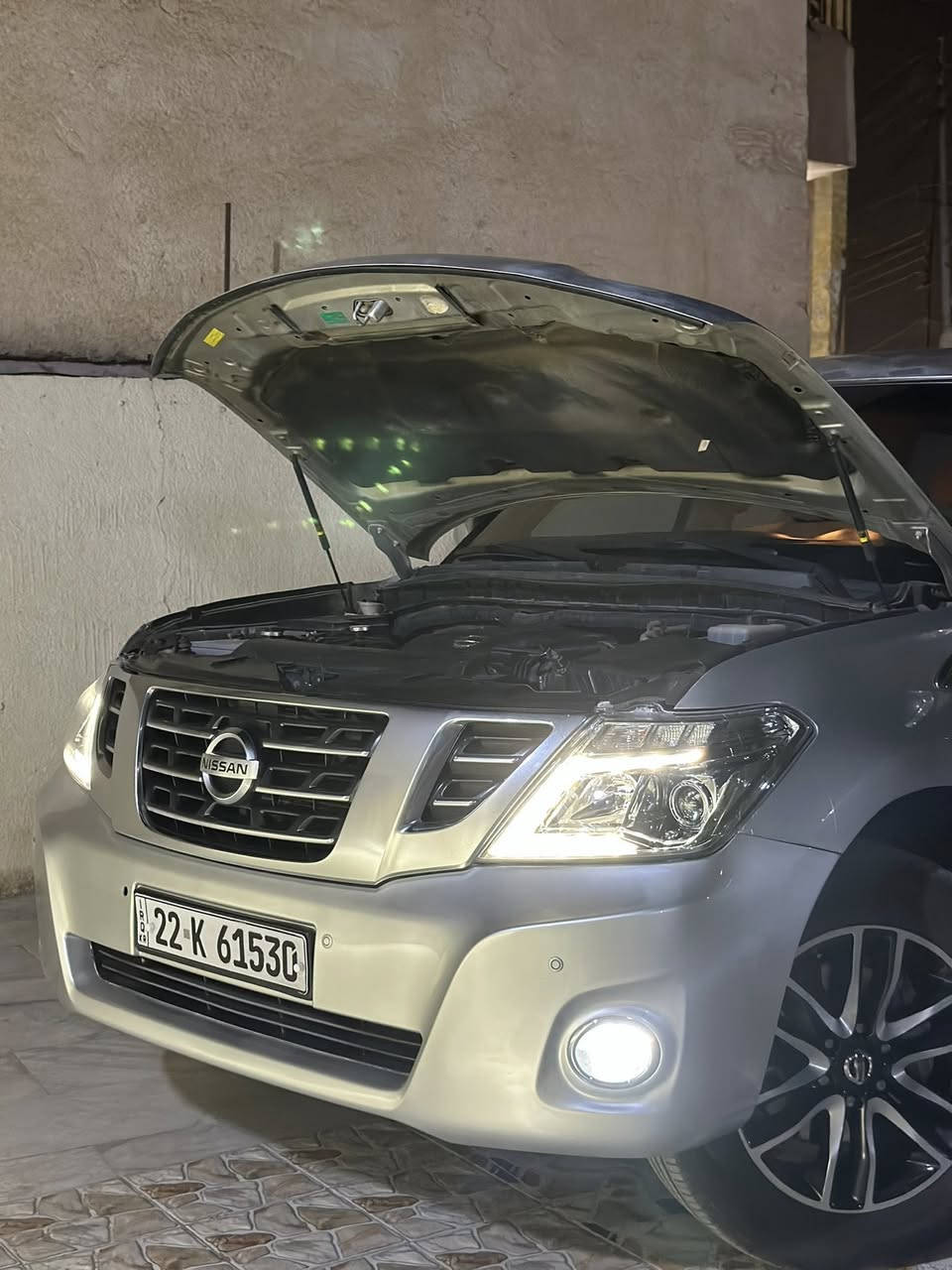 بيع مستعجل نيسان باترول 2011 Se السيارة جاهزة اي نقص مابيه تخم تاير حدادية جديدة لون سلفر اربع قطع صبغ اثر جراد مكفولة من الضربة رقم اربيل

💎 ســعــر ✅ ::210$ 📮

مواصفات 
حساس امامي 
حساس خلفي
سلايت 
كشن كهرباء 
 
رقم: 
***********
***********
