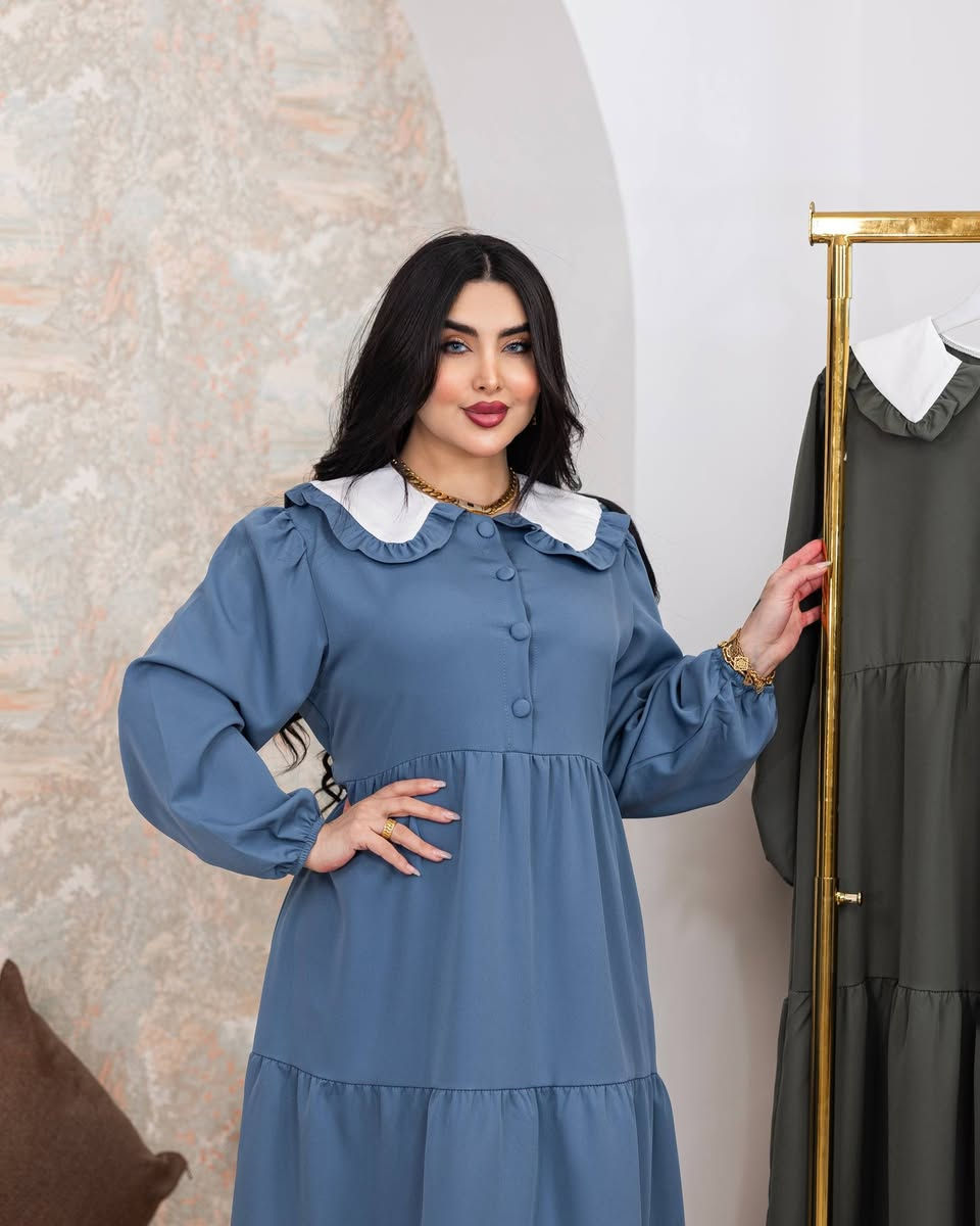 😍#جديدنا_وصل😍
فستان   نسائي  🥰 
#الخامه_دابل___درجة_اولى 
القياس. Xl. Xxl. 3x
سعر الدرزن  .285
 المفرد  37
التوصيل بغداد 5 🚗🚗🚗
المحافظات.  6 🚌🚌🚌


**إذا كنت صاحب هذا الإعلان وتريد حذفه لأي سبب، رجاءا أرسل رسالة إلى الدعم الفني**