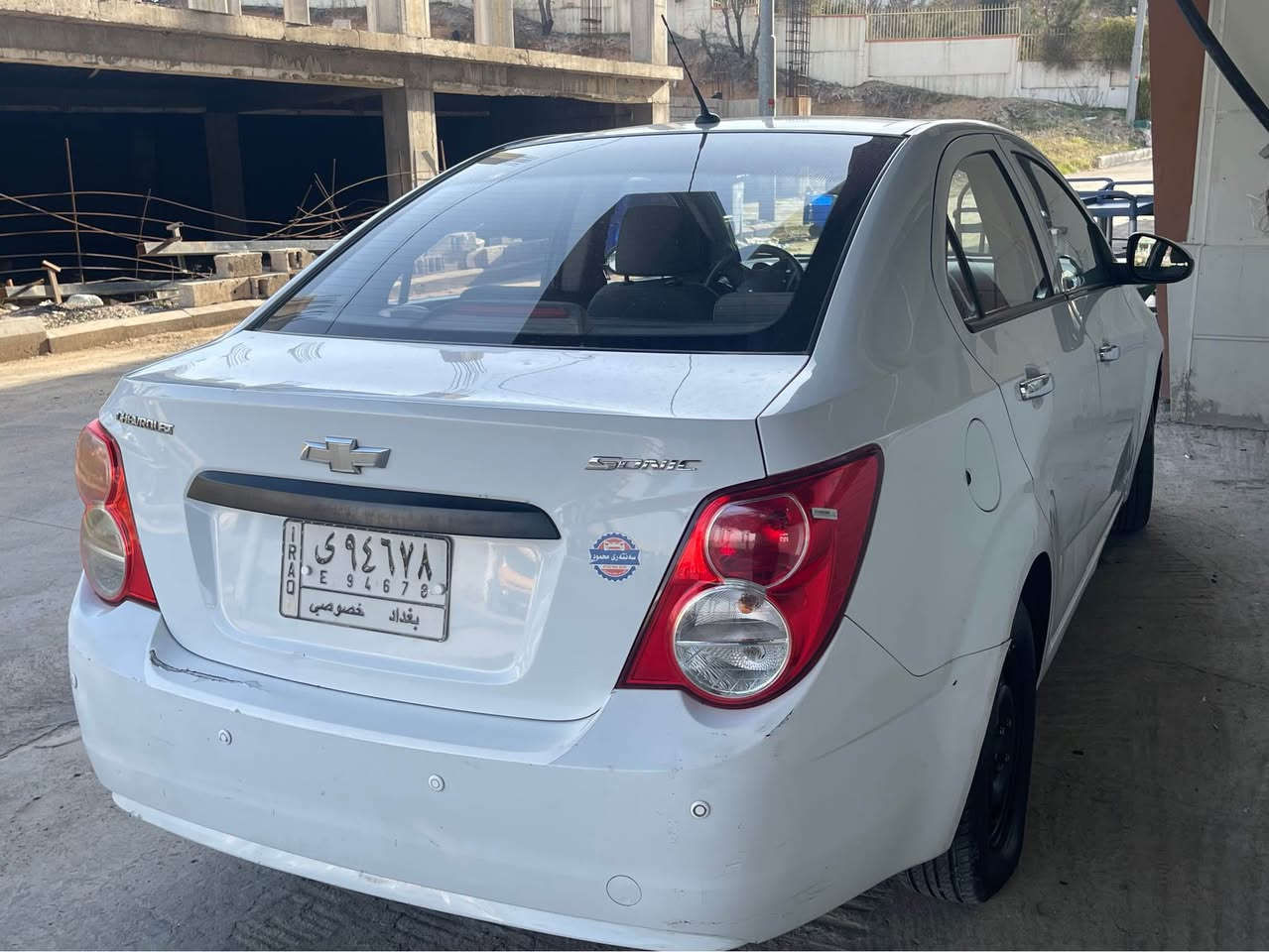 شۆفلێت سۆنیک 
مۆدێل ٢٠١٢
یەک پارچە بۆیاخ 
گێرو مەکینەی بە شەرت 
بێ تەقەو رەقە
سعری ٤٥. گەلاو کەمێک مەعامەلە
شوێن  سلێمانی 
ژمارەی خاوەن *********** السليمانية, العراق
