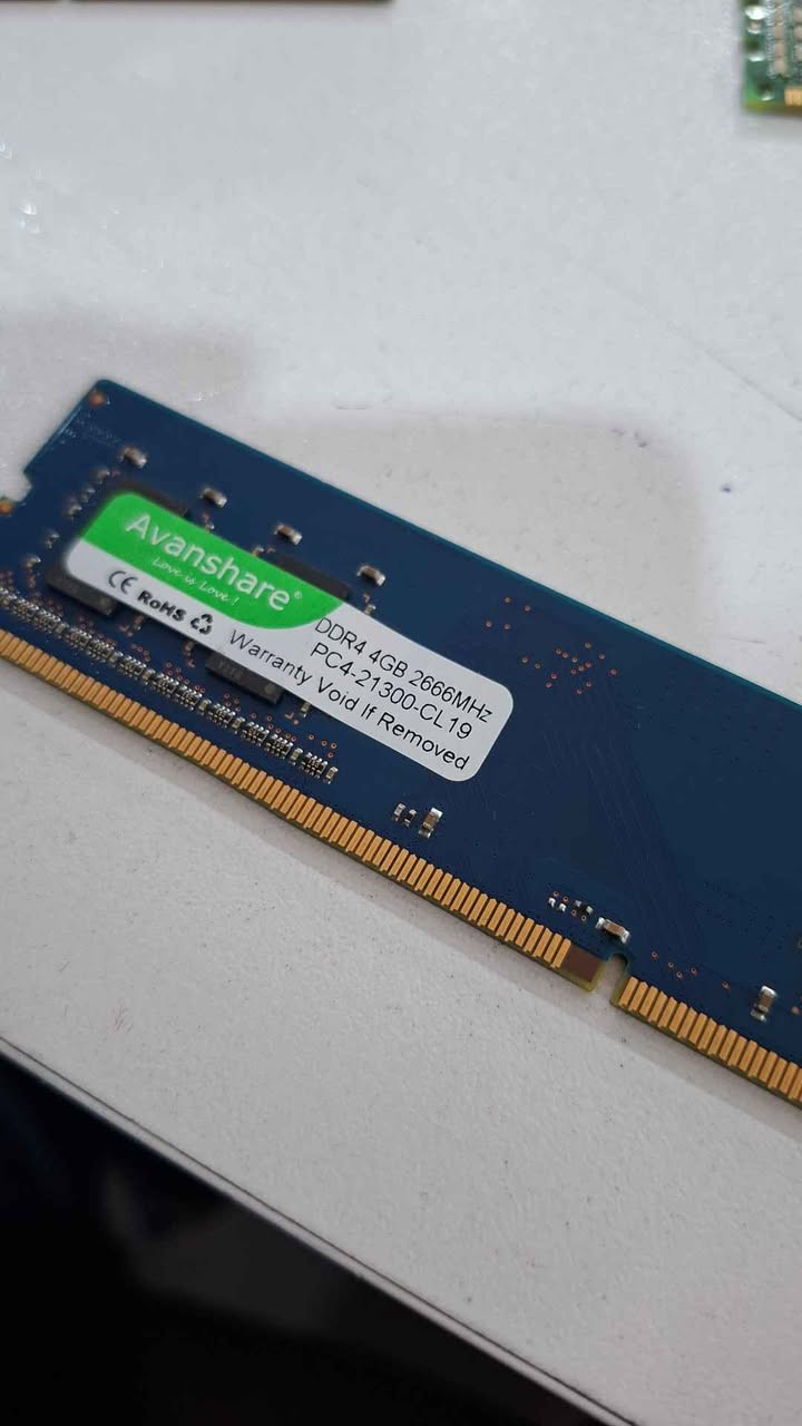 ram laptop 2gb 4gb 8gb 
ram desktop 4 gb 8gb 
ram server 16gb أربيل, العراق


**إذا كنت صاحب هذا الإعلان وتريد حذفه لأي سبب، رجاءا أرسل رسالة إلى الدعم الفني**