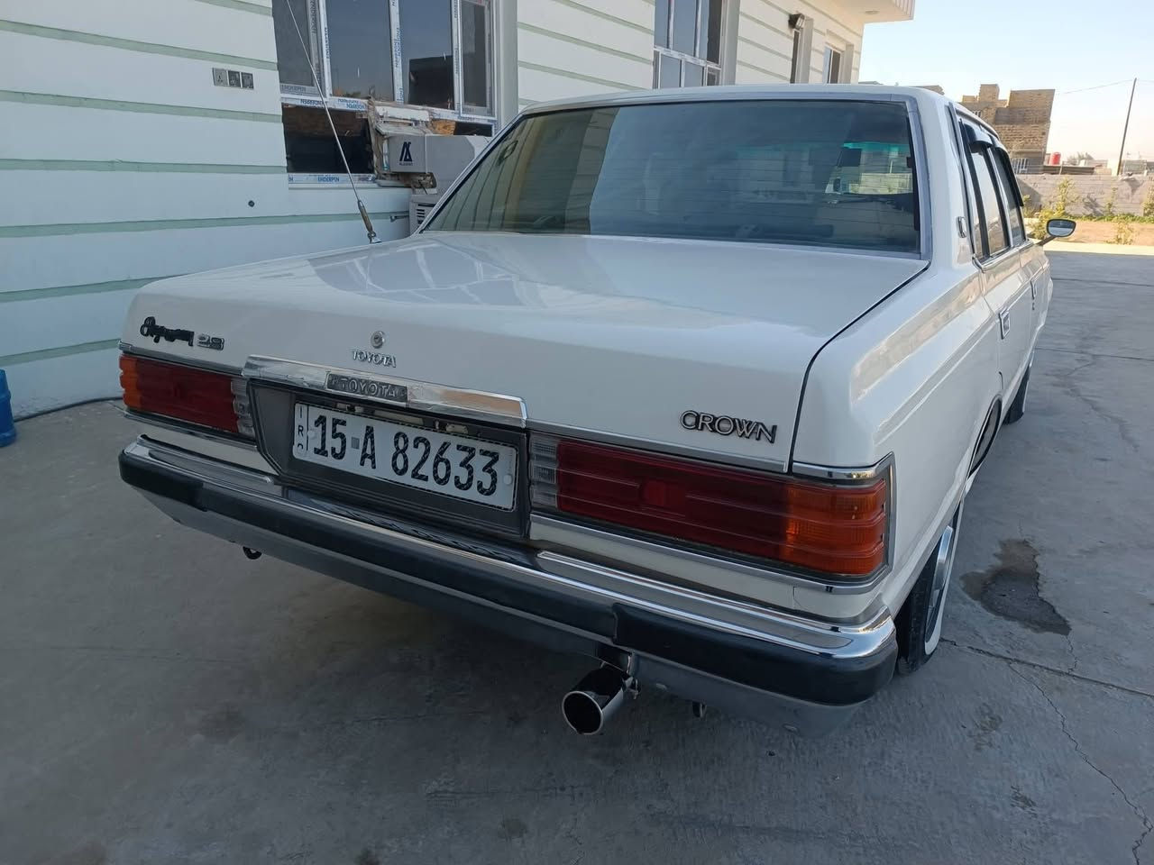 السلام عليكم رمضان كريم عليكم 

تويوتا كراون 1980 رقم انبار انكليزي مشروع وطني تحويل بأي محافظة مجدده لغاية 2030 تريد وكاله او تحويل 

كير اوتوماتيك تعليك محرك رياضي 7M محرك كير مكفولات 

تخم تاير حداديه جديده كهربائيات كله شغاله عل وضع الشركه 

سياره متعوب عليه و مال جناي و كلشي اكو بسوك 

مكفوله كفاله من ضربه و تبديل و خياس عده صبغ عام جماليه 

شواصي مكفولات 

السعر 75 ترهم بيع مراوس حسب القناعه الشراي يتصل 

***********

ر
