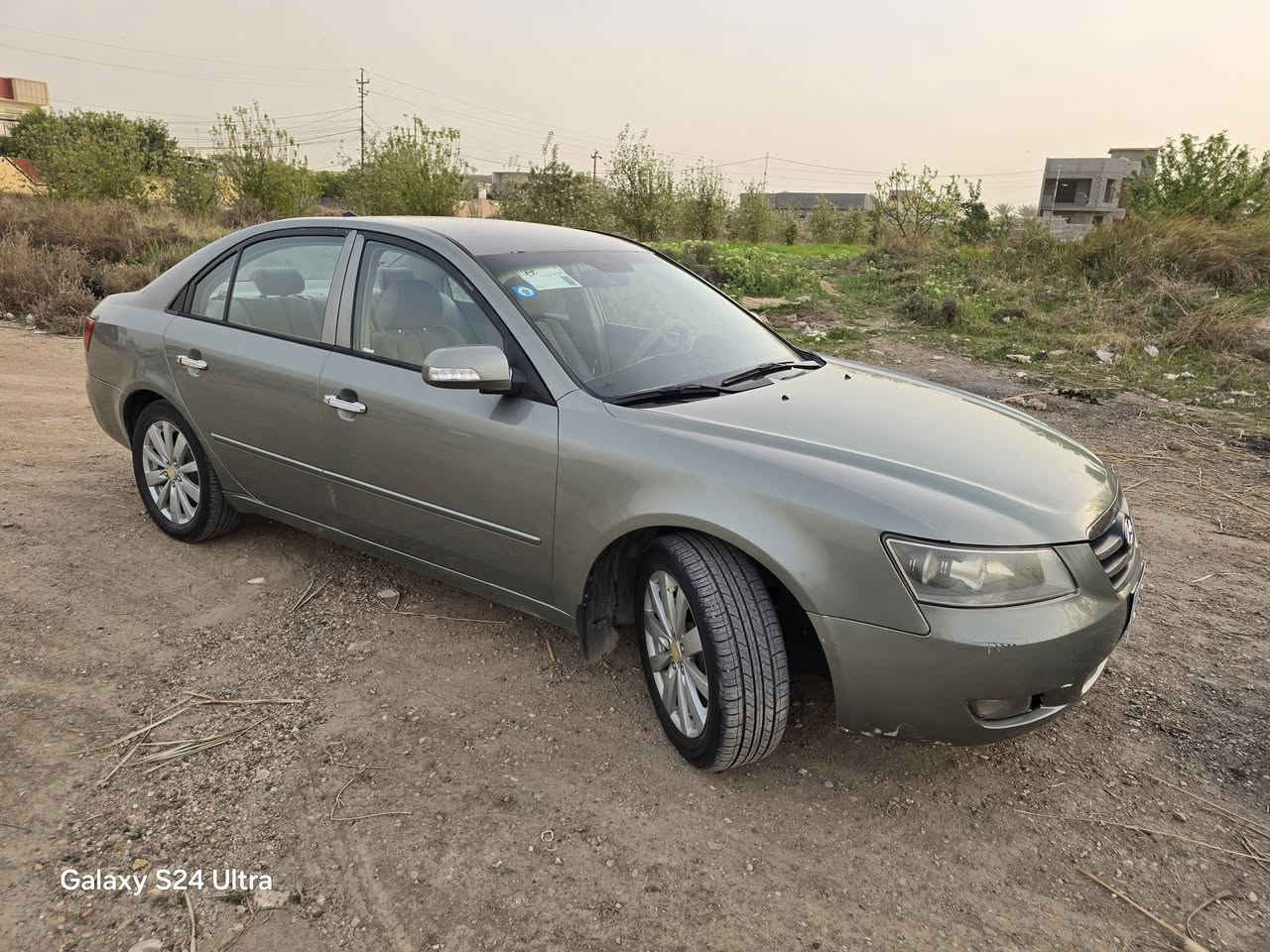 للبيع سوناتا 2007 وارد أمريكي بيه ضربه بالجاملغ الخلفي من امريكا وبيه صبغ حزام جماليه فقط السياره نضيفه جدا واحلى من الصور مكاني الحبانيه للإستفسار ***********
