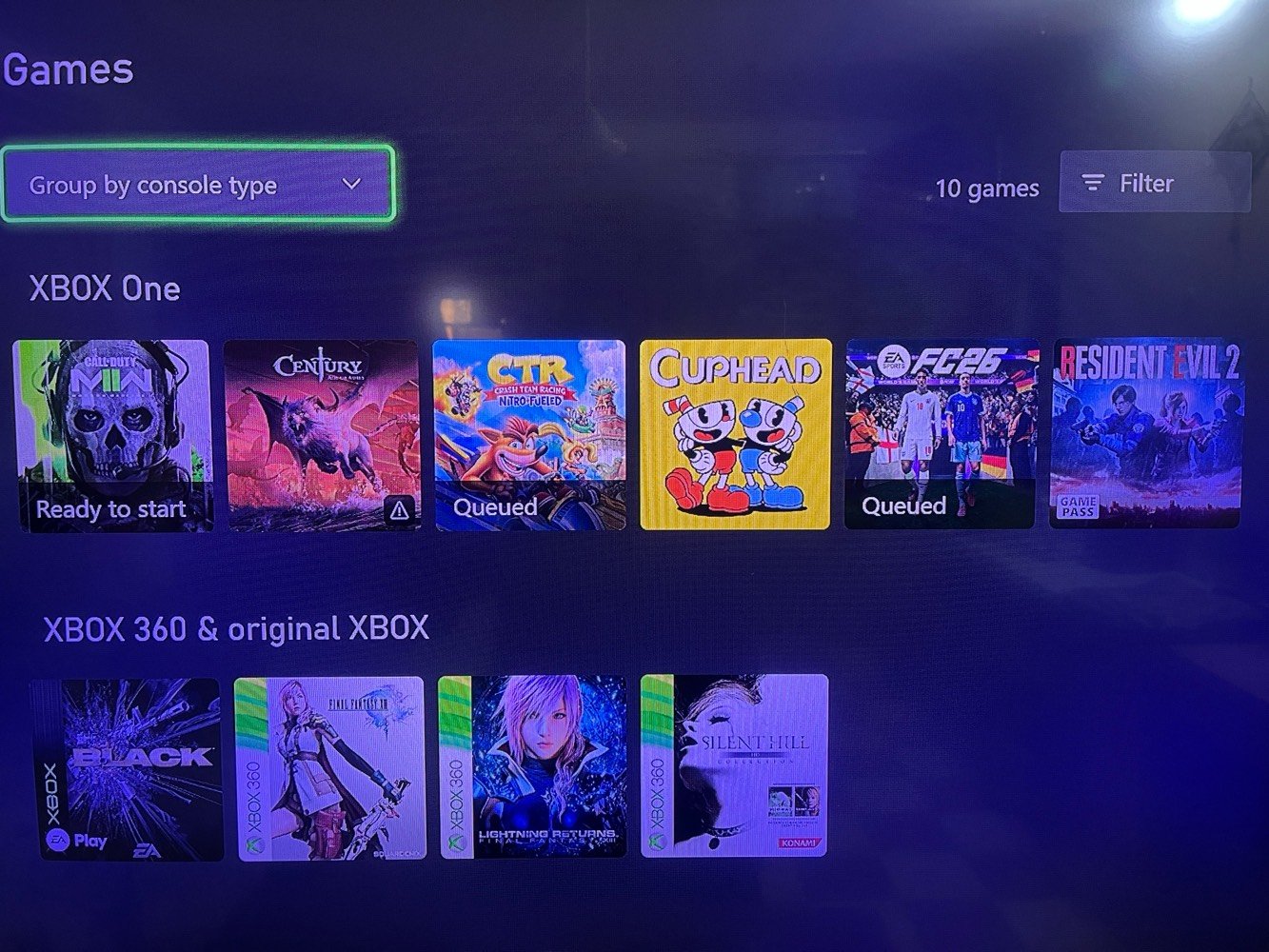 اكس بوكس ون اكس ( one x ) للبيع …

نظافه 99% [ لوك ستيكر ]
مساحه : 1 تيرا
المتبقيه : 503 GB
كامل الملحقات 
جويستك الجهاز الأصليه 

الألعاب المملوكه :
1 - CENTURY
2 - cuphead
3 -  final fantasy XIII 
4 - final fantasy lightning returns XIII
5 - silent hill collection 
العاب الگيم باس المحمله :
1 - fc26 
2 - resident evil 2 
3 - black
4 - call of duty modern warfare 2 
5 - crash team racing ( تحميل غير مكتمل )

* بيه گيم باس منسوخ ينتهي نهاية الشهر ال7 ( يعني العاب الگيم الباس باس تنقفل بعد ما يخلص الاشتراك يحتاج تشترك يلا ينفتحن ) 

غير متوفر توصيل !!!
تجي بنفسك تفحص وتاخذه 

عنواني : بغداد / المحموديه / مقابيل مستشفى المحموديه العام

السعر : 220,000 دينار …