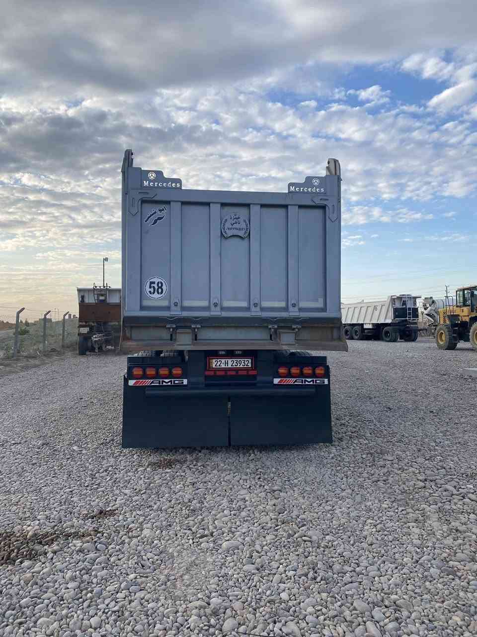 مقطوره البيع شاصي 16دنكير 16. تخم تاير   ***********
