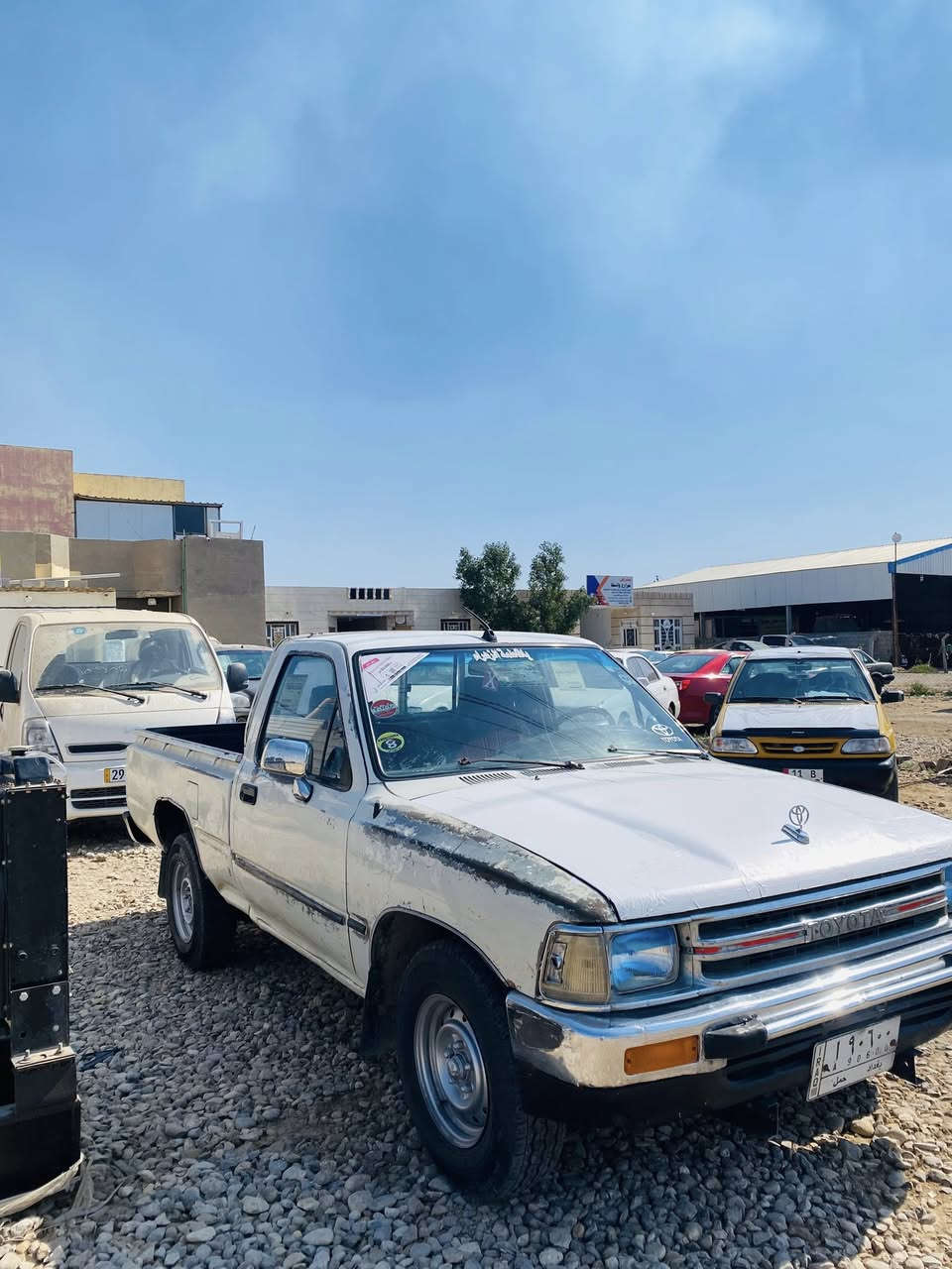 السلام عليكم
للبيع بيكم تيوتا موديل 89 
رقم بغداد شرط التحويل  *مميز * 
كير مكينة حدادية تخم تاير 
سياره جاهزه من كلشي 
العنوان واسط الزبيدية 
للاستفسار :. 
 ***********
***********
