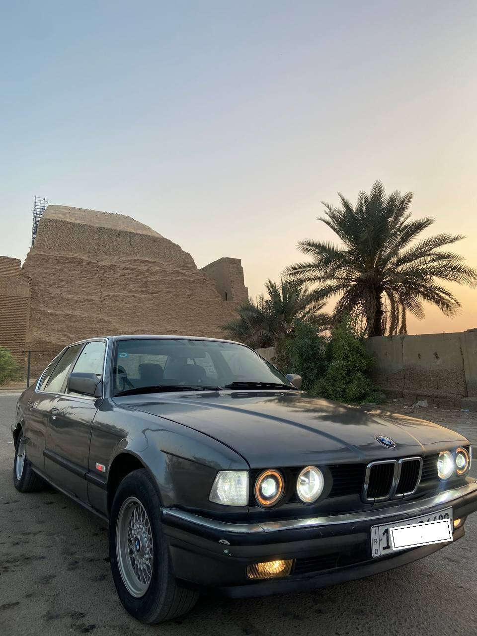 BMW
 موديل 91  للبيع
735 مفتوح
 6 سلندر . كير كهربائي
رقم جديد سنوية لل 28 باسمي 
رقم انبار تحويل ثاني يوم مشروع وطني 
السيارة كاملة تخم تاير جديد 
صبغ فرن جديد سيارة معمرة بل كامل 
مكاني بغداد المدائن
للاستفسار ***********
