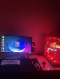 سيت اب كامل مع كرسي كيمنك موصفات يمكم كرت شاشه 3060tiمع يوبيس 1800 جدي...