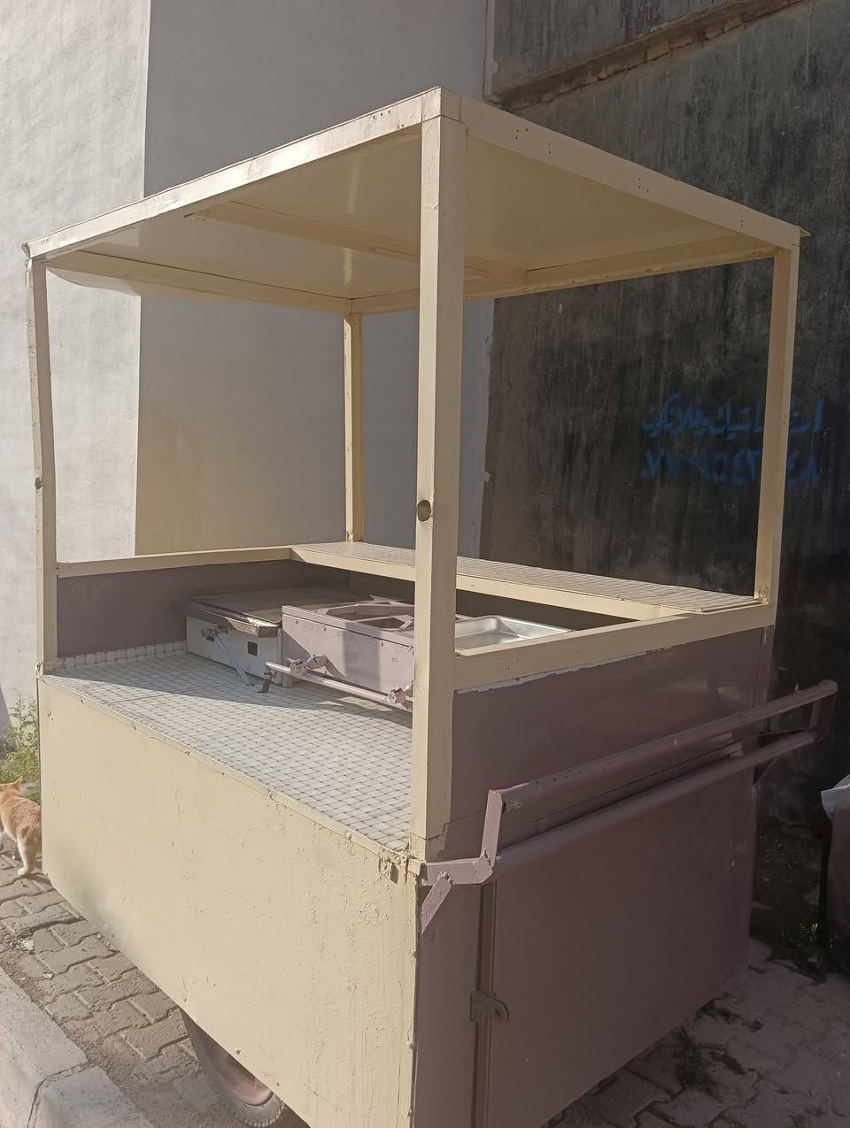 للبيع عربانه جديده مترين ونص مع طباخ مع شوايه همبركر السعر  ٢٢٥ عربانه تفصال جديد  مكان كركوك طريق بغداد


**إذا كنت صاحب هذا الإعلان وتريد حذفه لأي سبب، رجاءا أرسل رسالة إلى الدعم الفني**