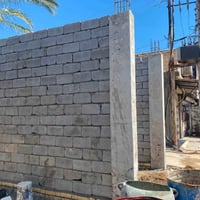 خلفة بناء • درجة أولى • بلوك طابوق
